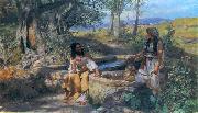 Henryk Siemiradzki Christ and Samarian Germany oil painting artist